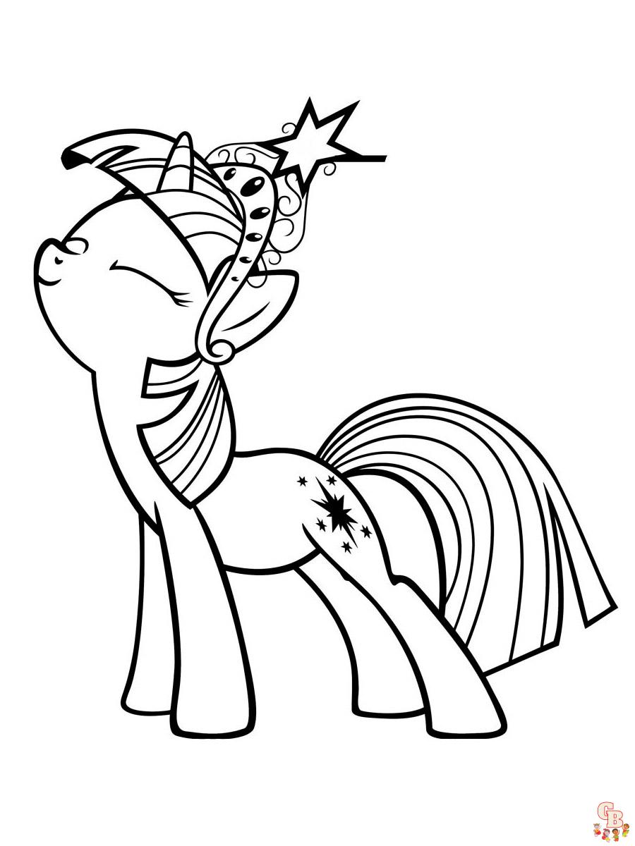 coloriage My Little Pony