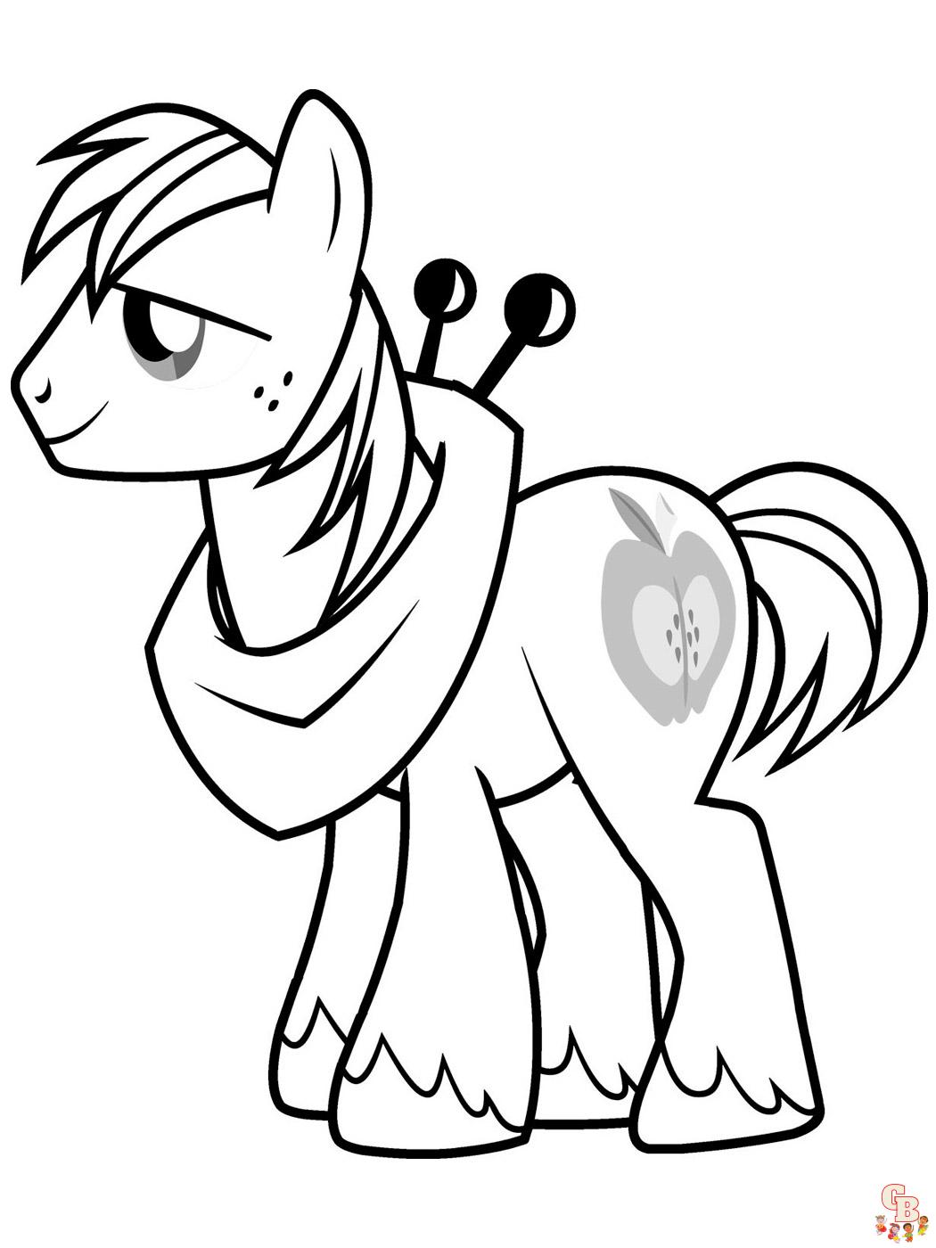 coloriage My Little Pony