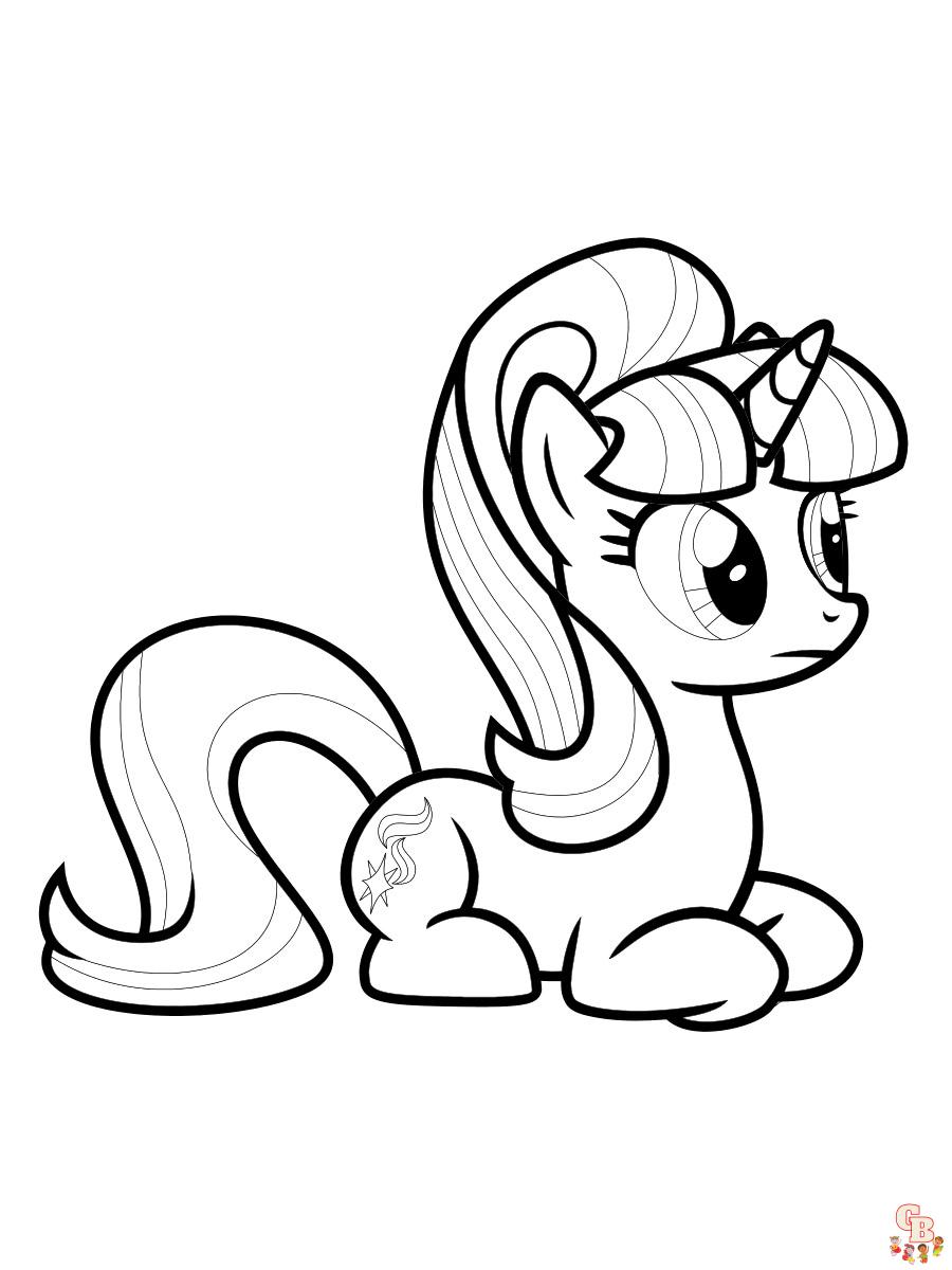 coloriage My Little Pony