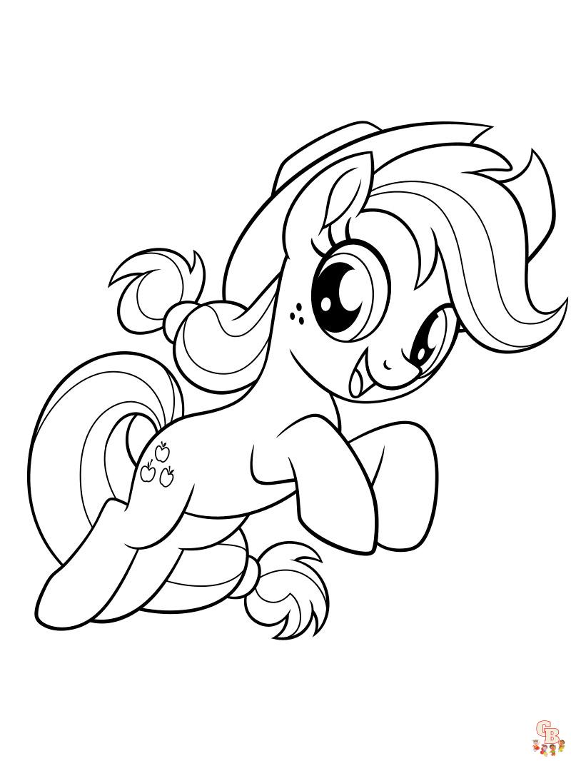 coloriage My Little Pony