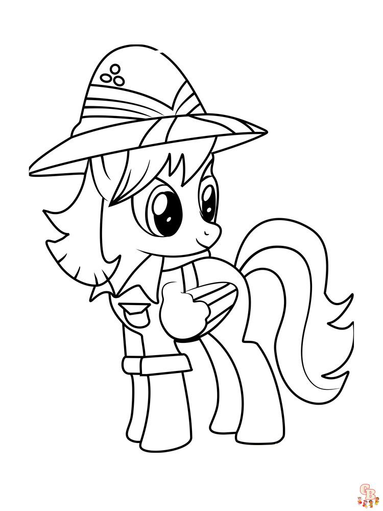 coloriage My Little Pony