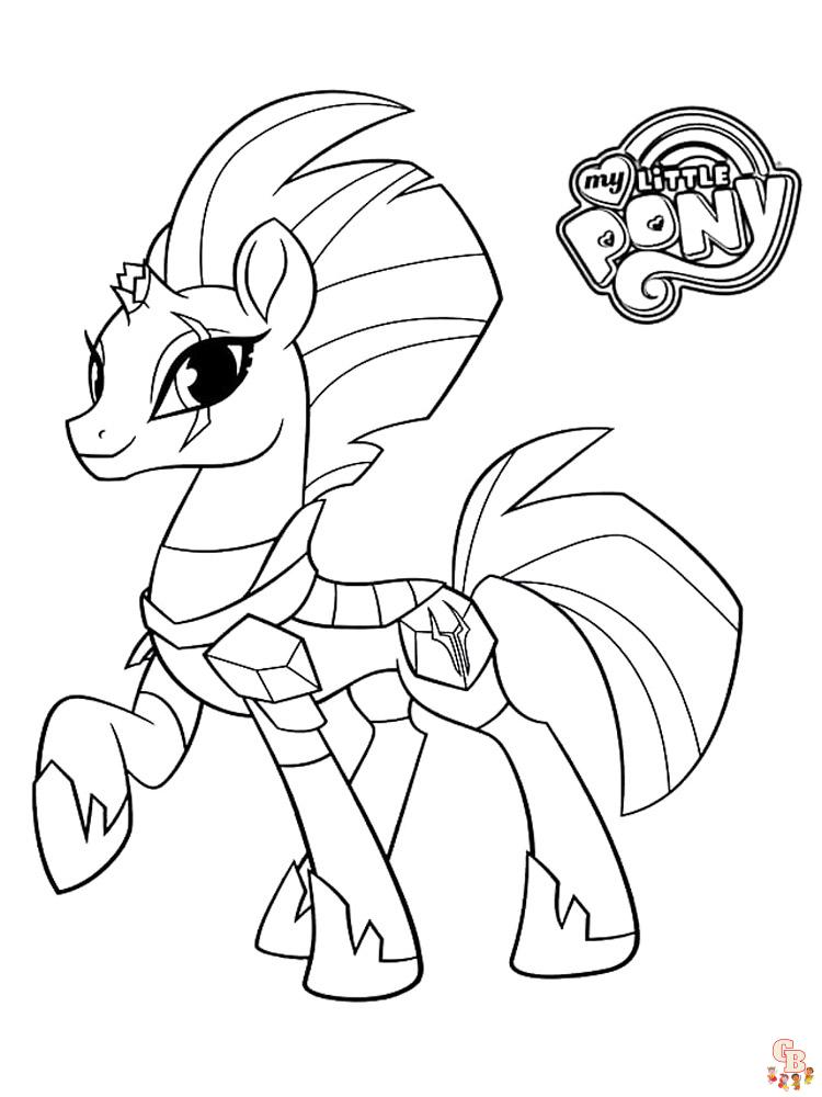 coloriage My Little Pony