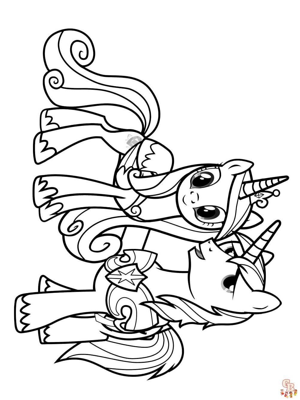 coloriage My Little Pony