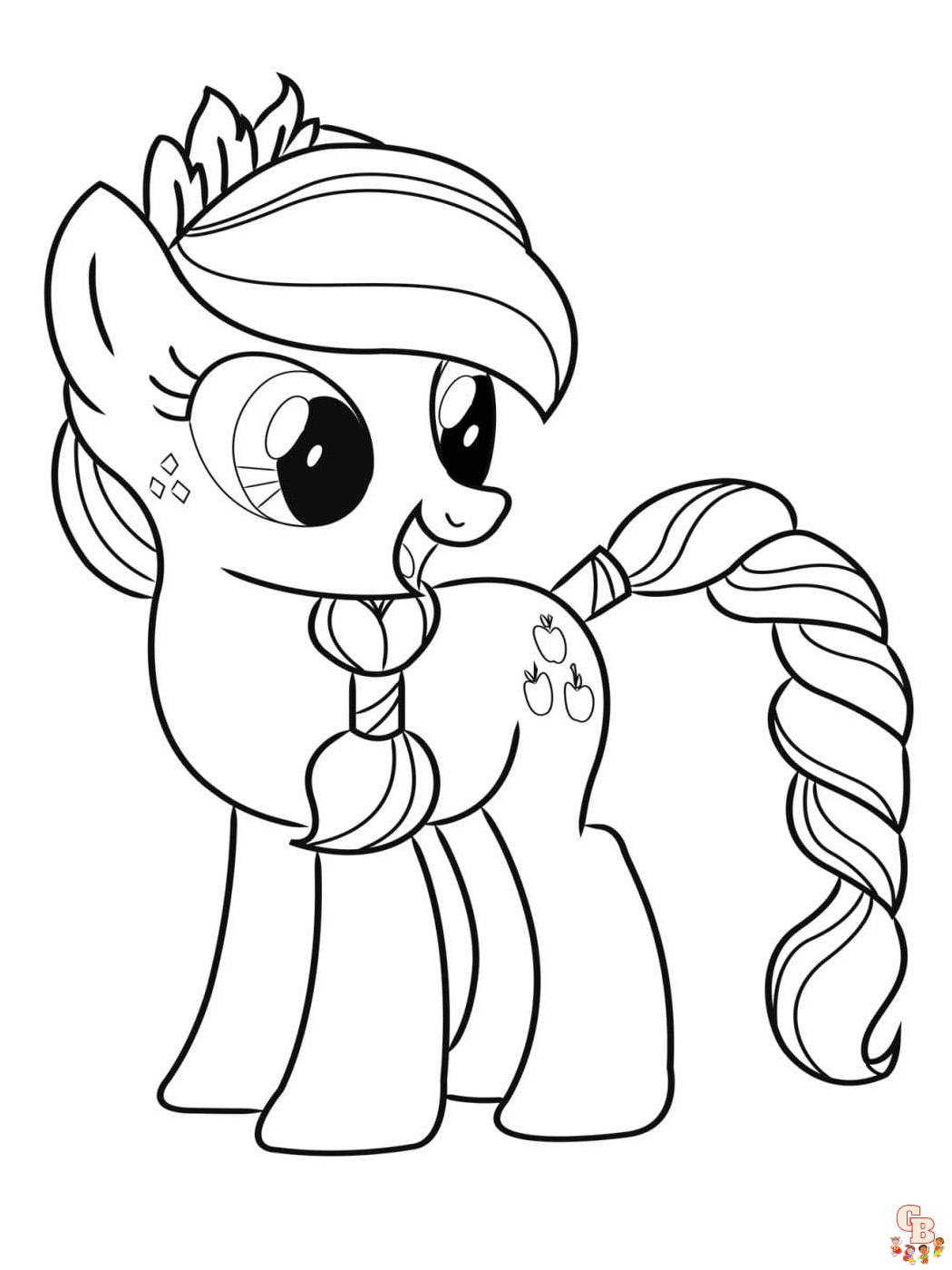 coloriage My Little Pony