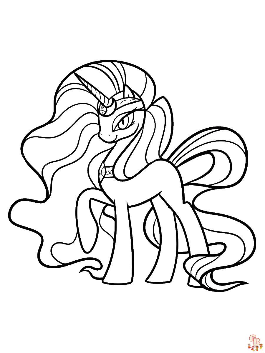 coloriage My Little Pony