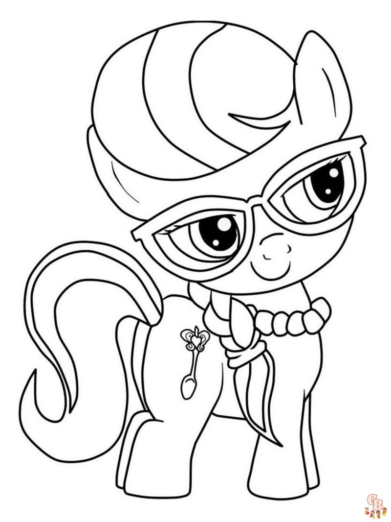 coloriage My Little Pony