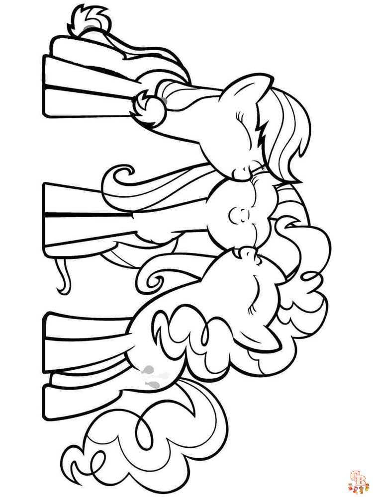 coloriage My Little Pony