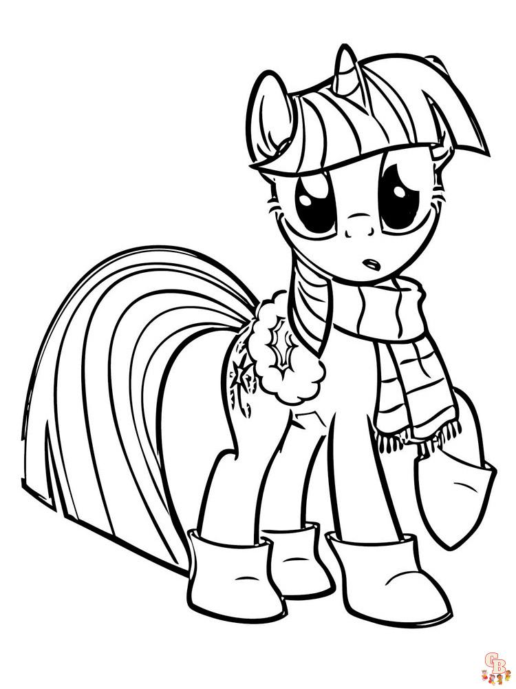 coloriage My Little Pony