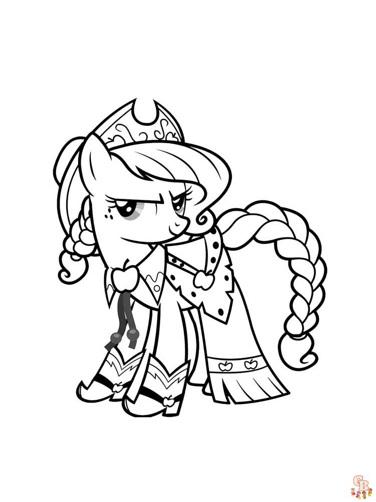 coloriage My Little Pony