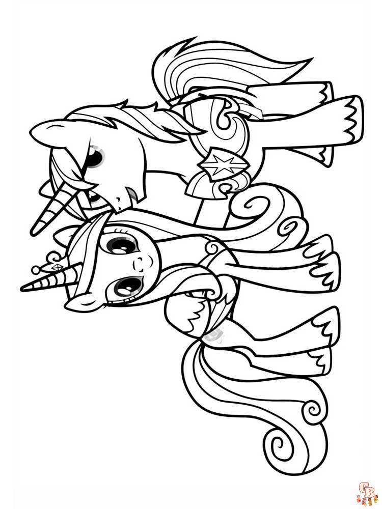 coloriage My Little Pony