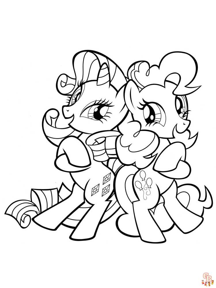 coloriage My Little Pony