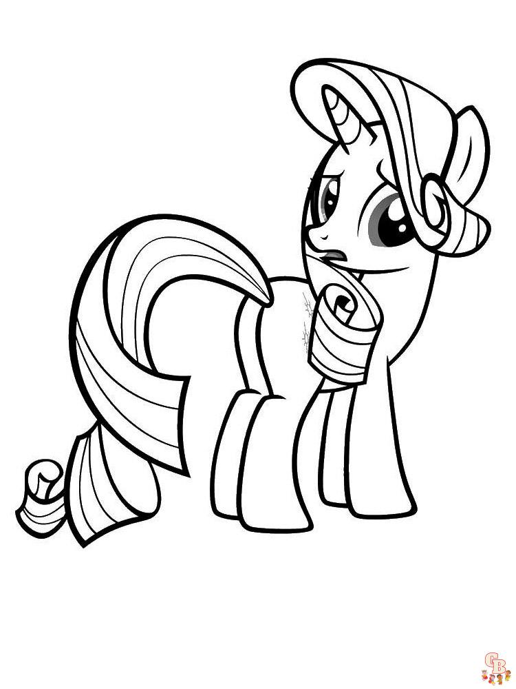 coloriage My Little Pony