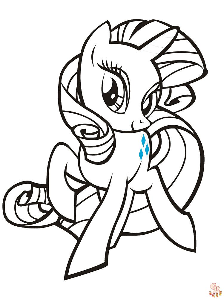 coloriage My Little Pony