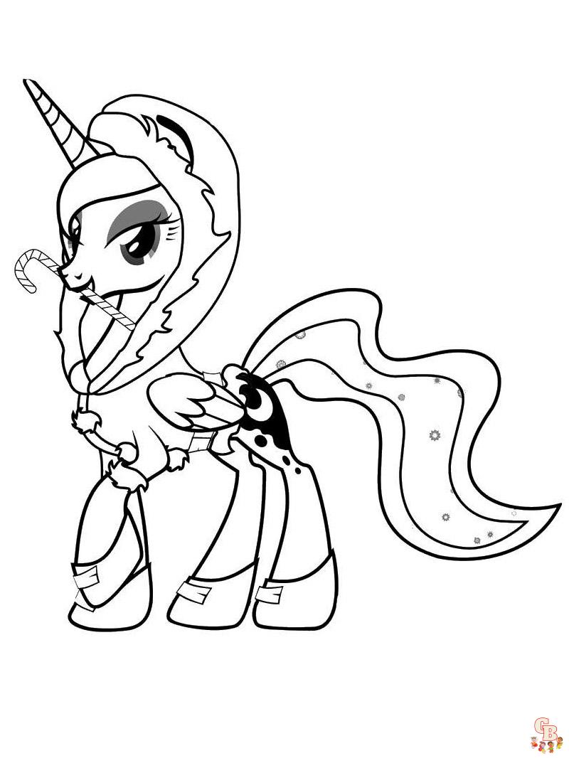 coloriage My Little Pony