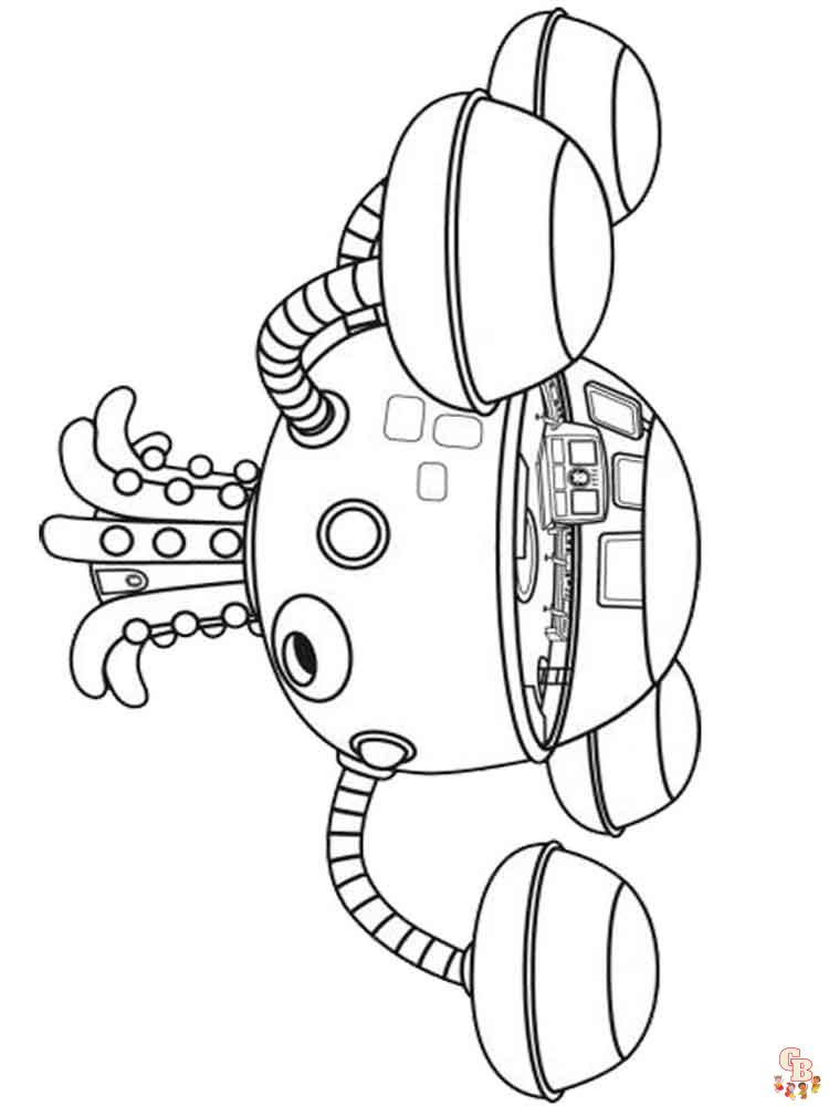 coloriage Octonautes