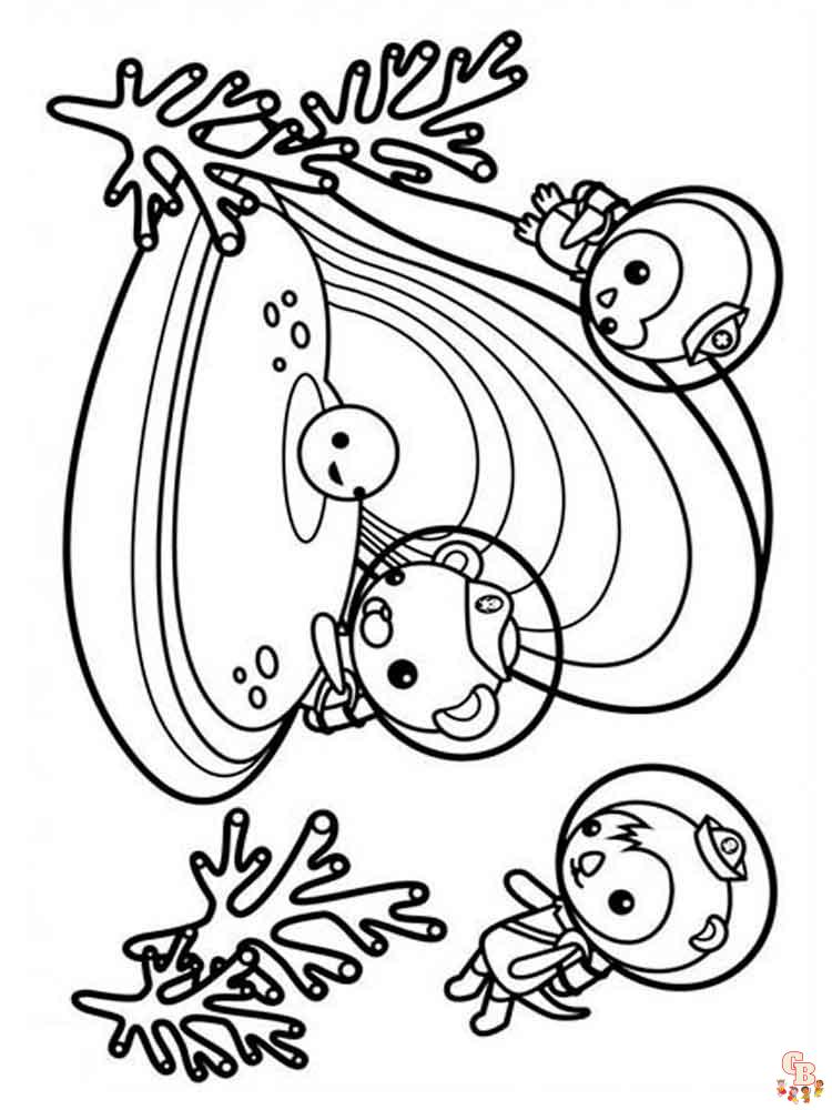 coloriage Octonautes