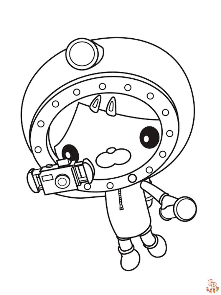 coloriage Octonautes