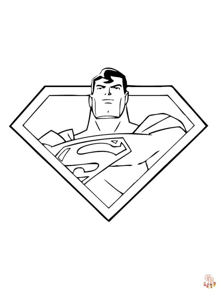 coloriage Superman