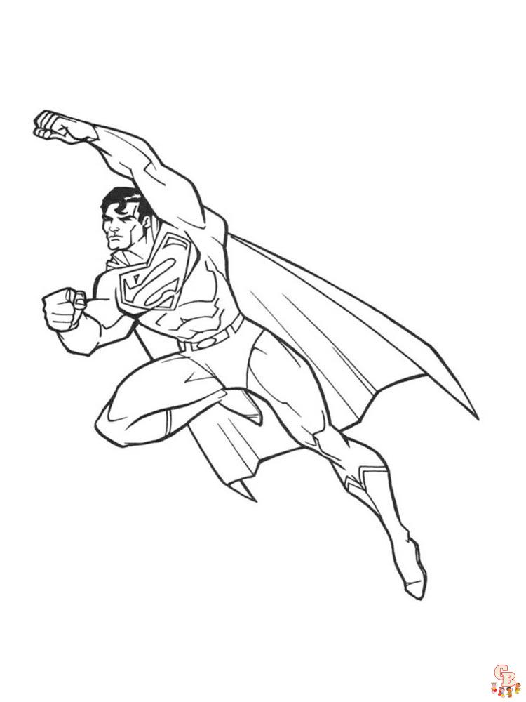 coloriage Superman