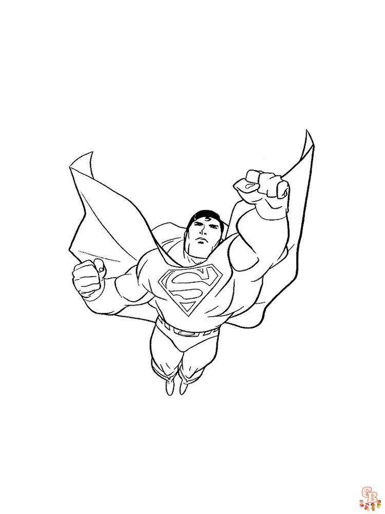 coloriage Superman