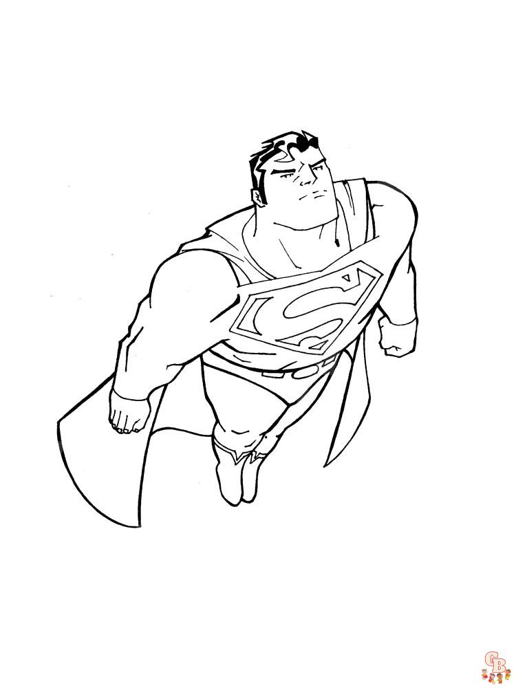 coloriage Superman