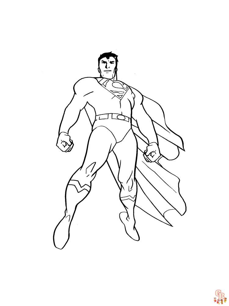 coloriage Superman