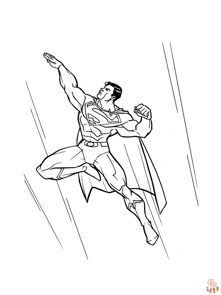 coloriage Superman