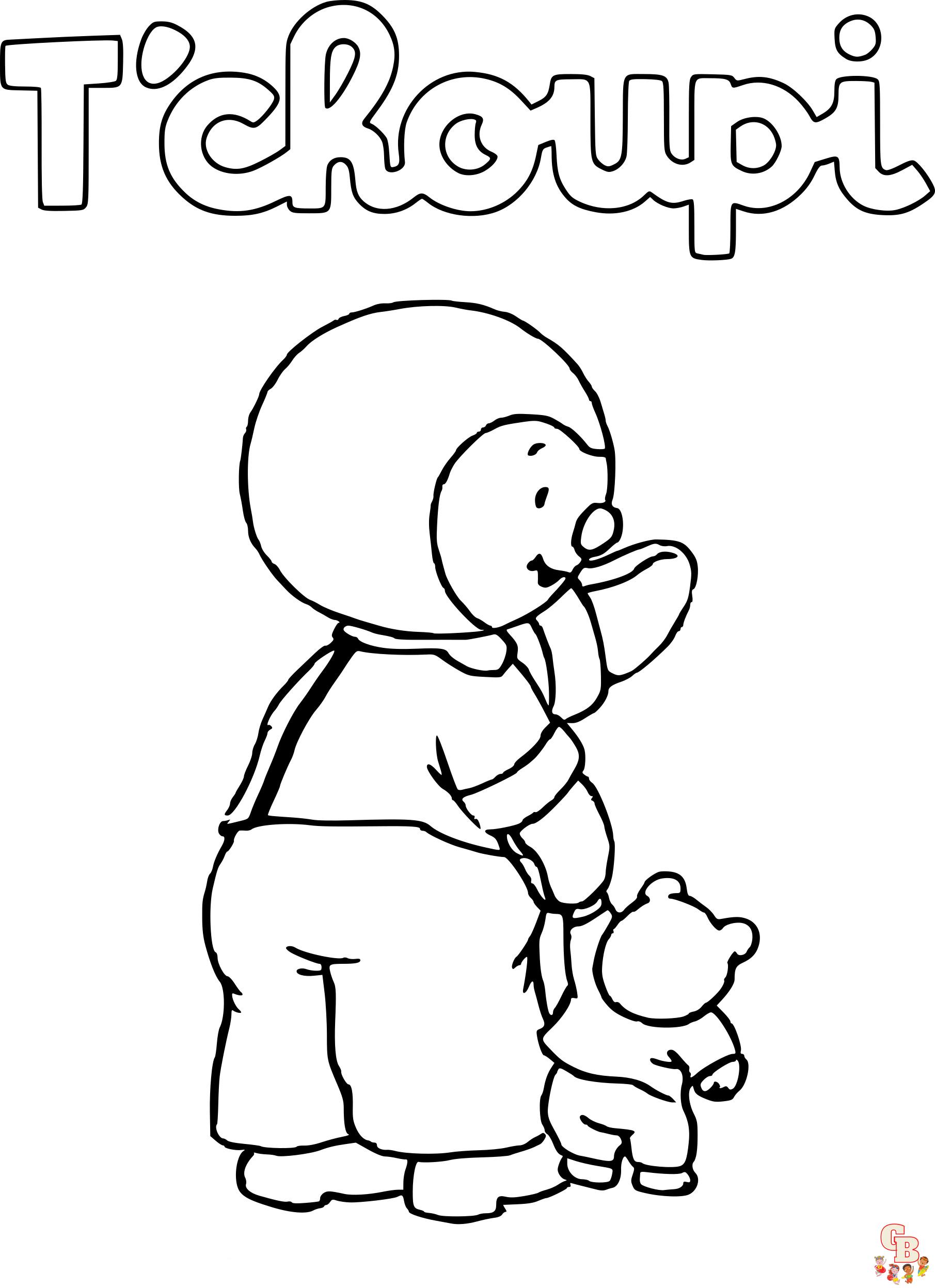 coloriage Tchoupi