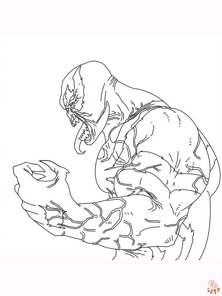 coloriage Venom