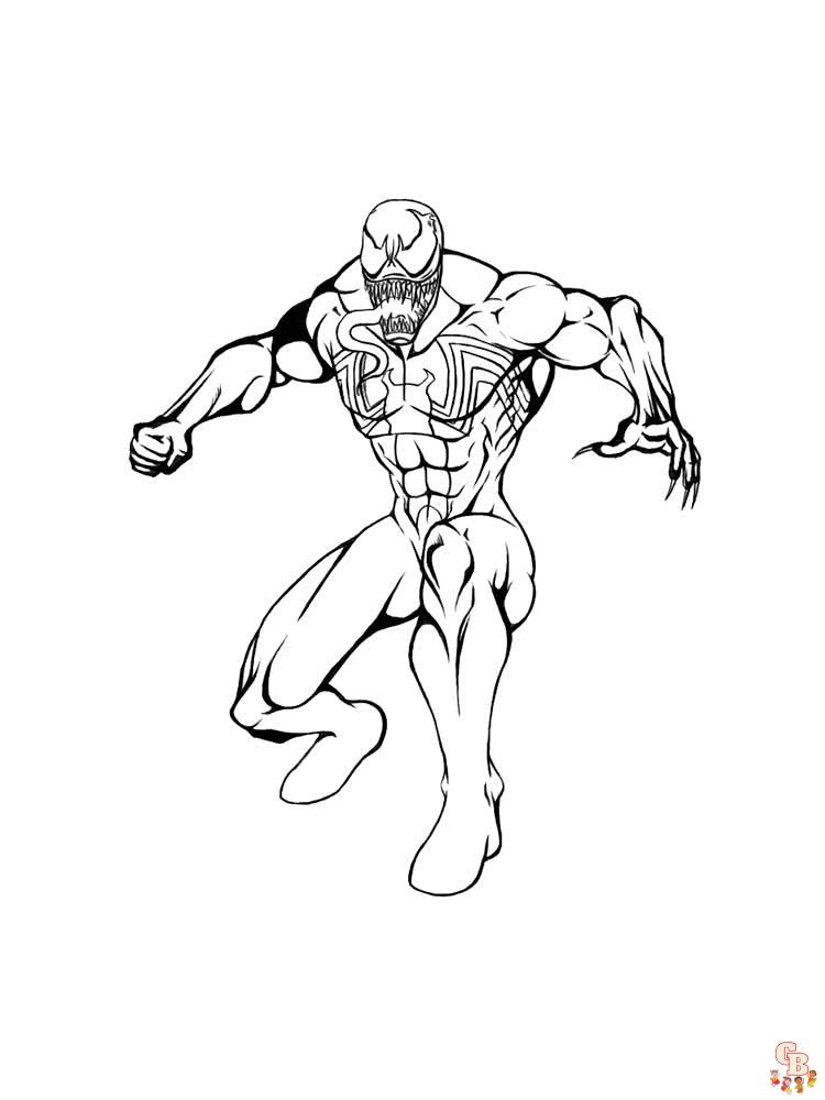 coloriage Venom