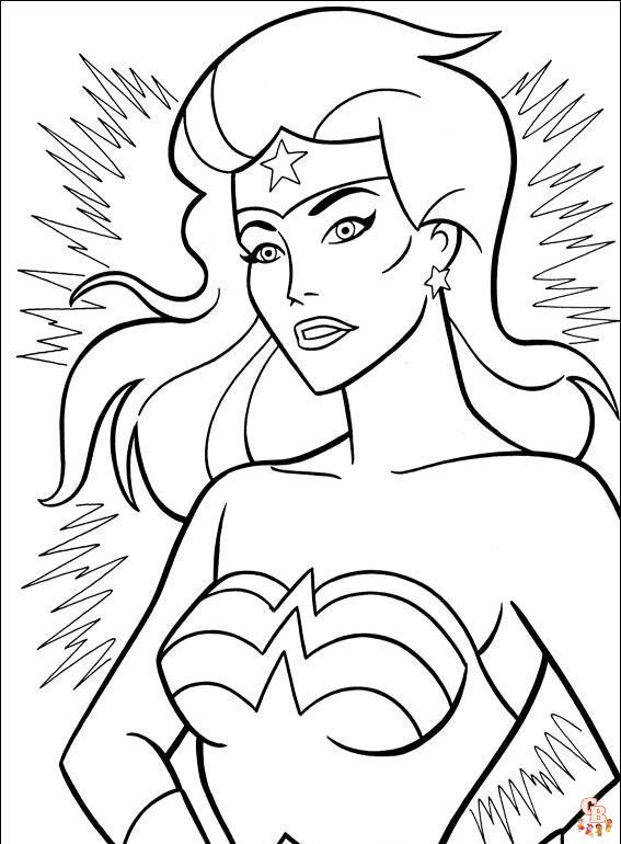 coloriage Wonder Woman