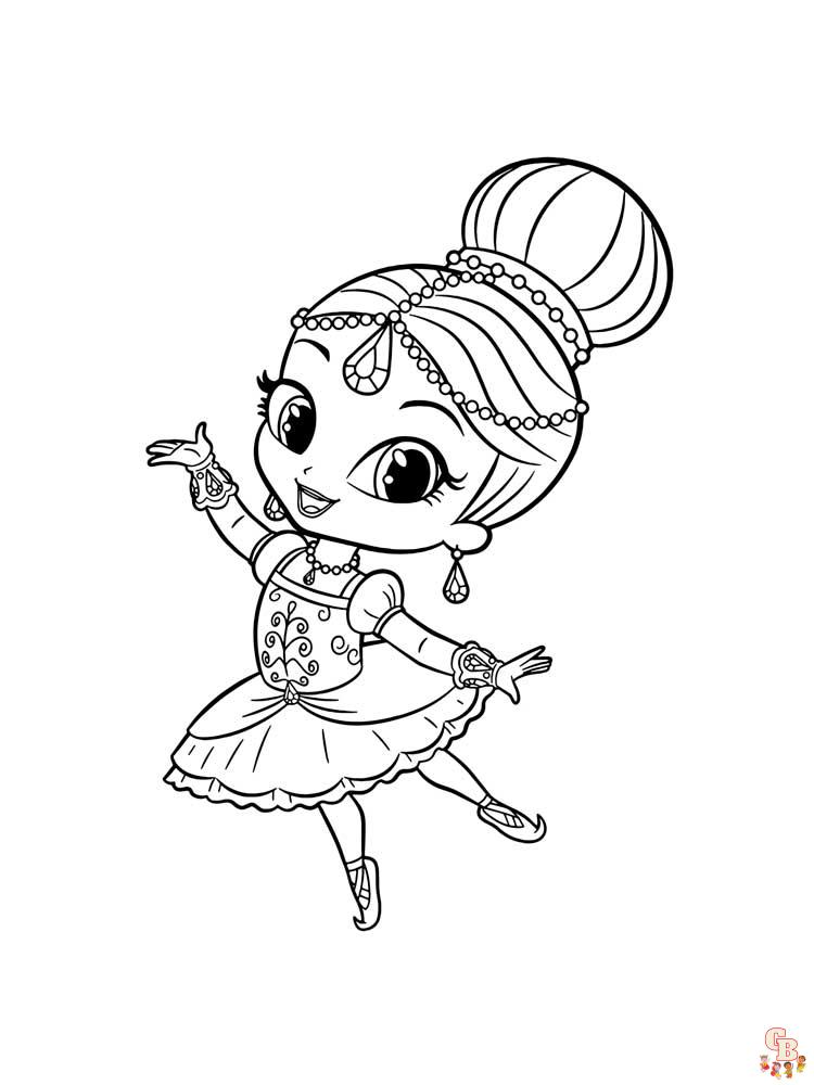 coloriage ballet