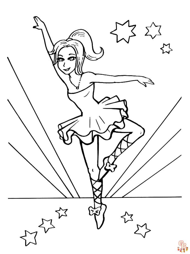 coloriage ballet