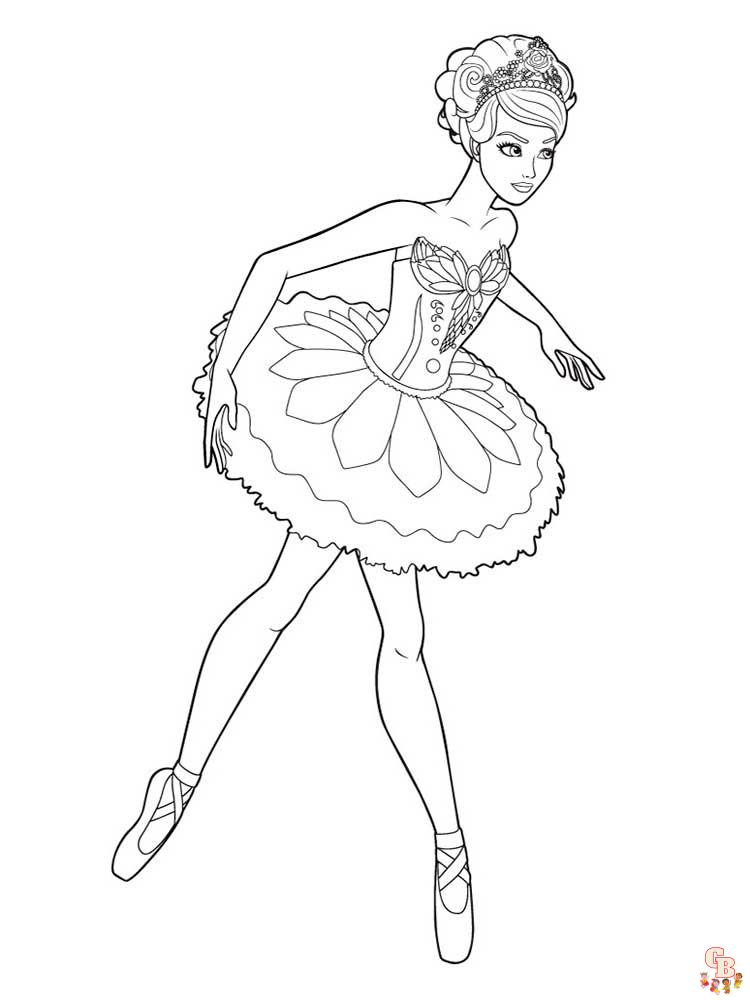 coloriage ballet