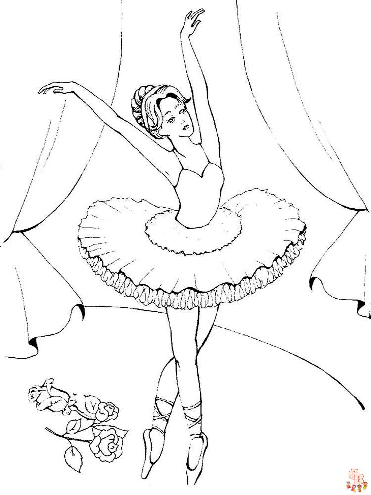 coloriage ballet