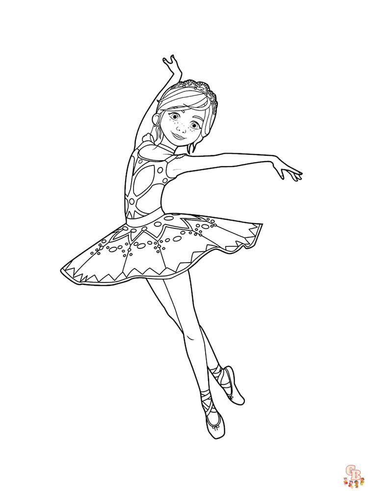 coloriage ballet