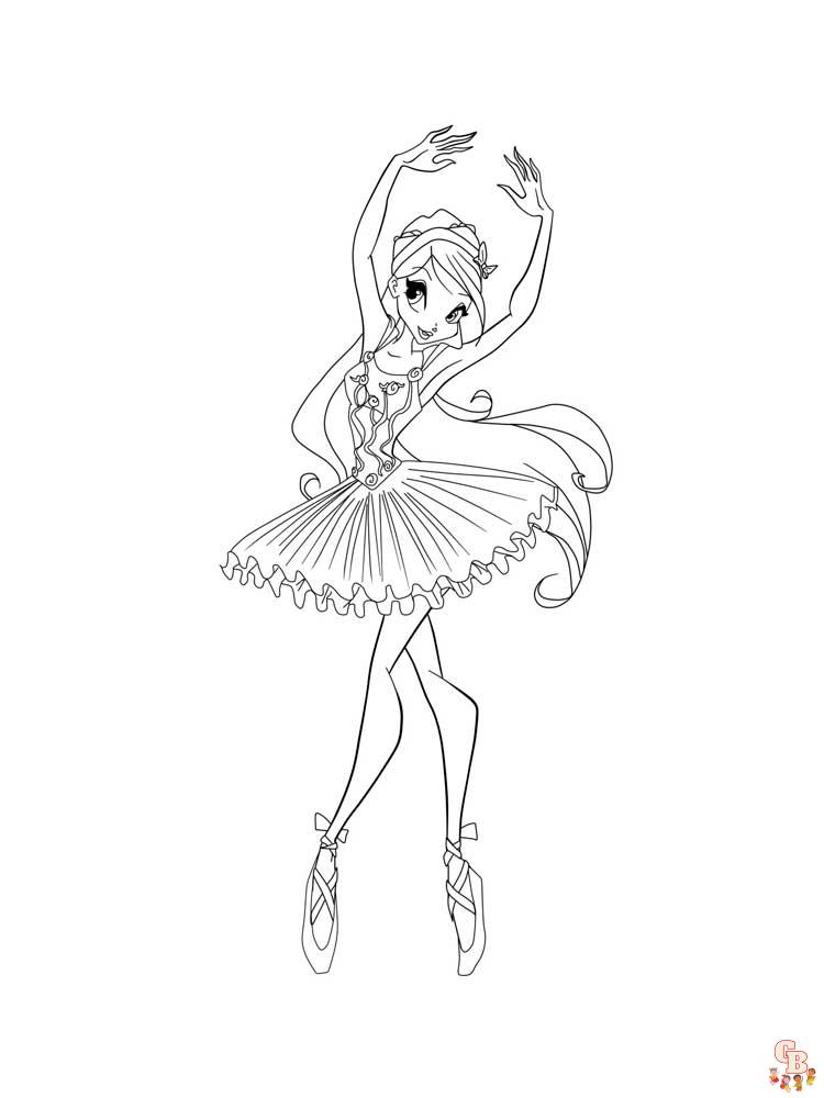 coloriage ballet