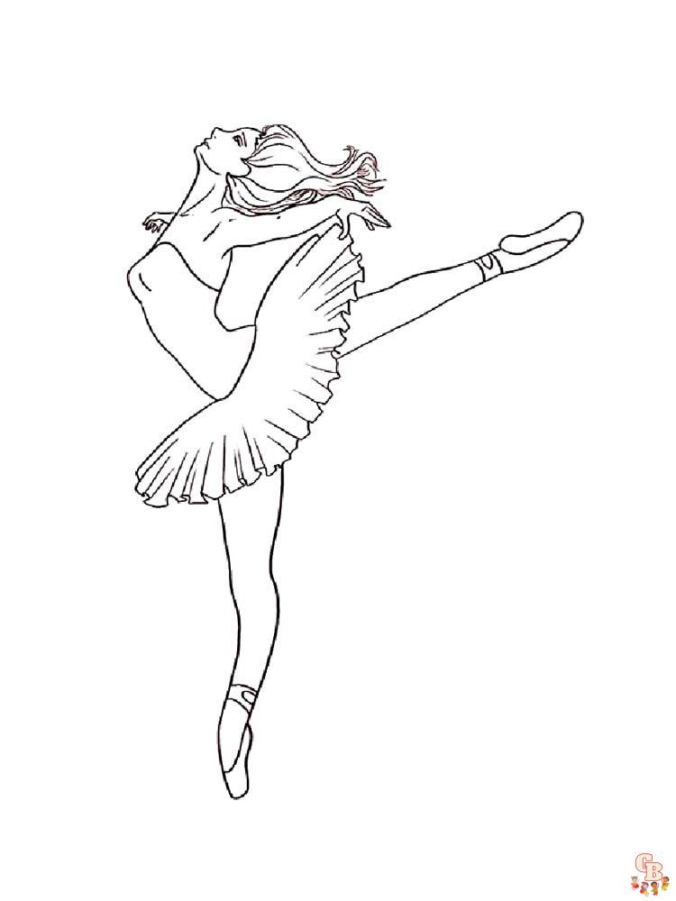 coloriage ballet