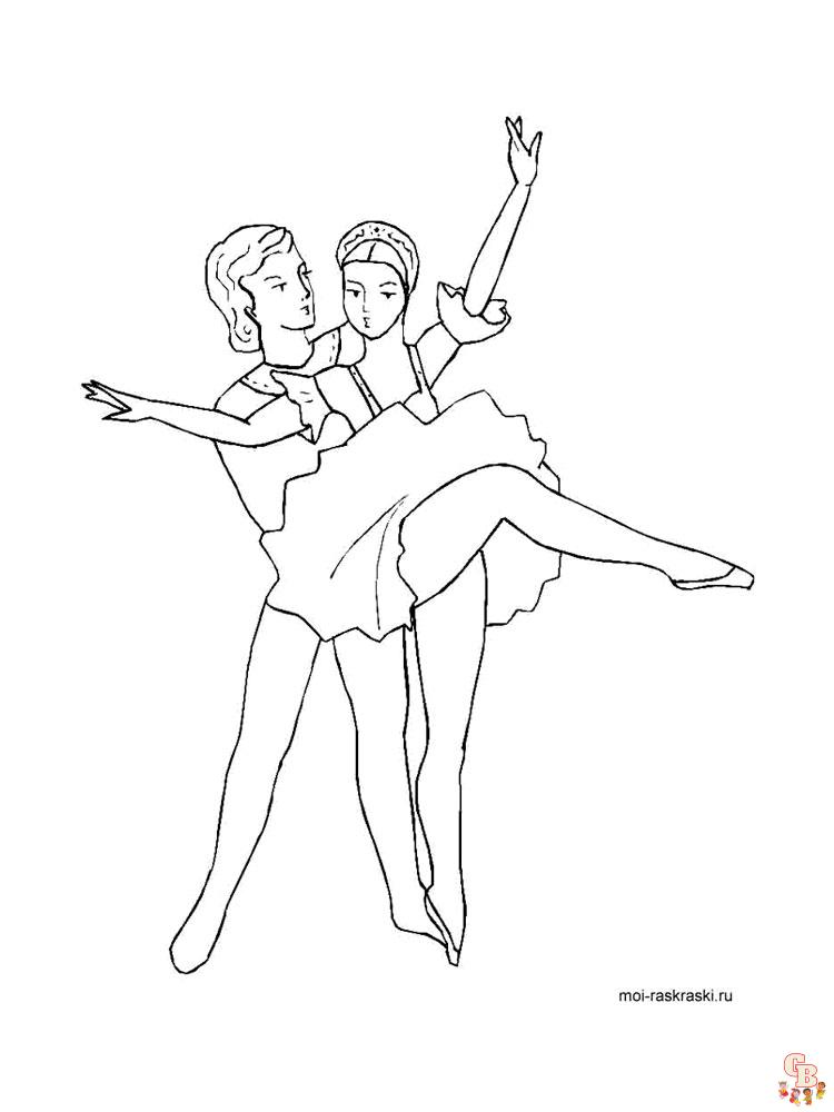 coloriage ballet