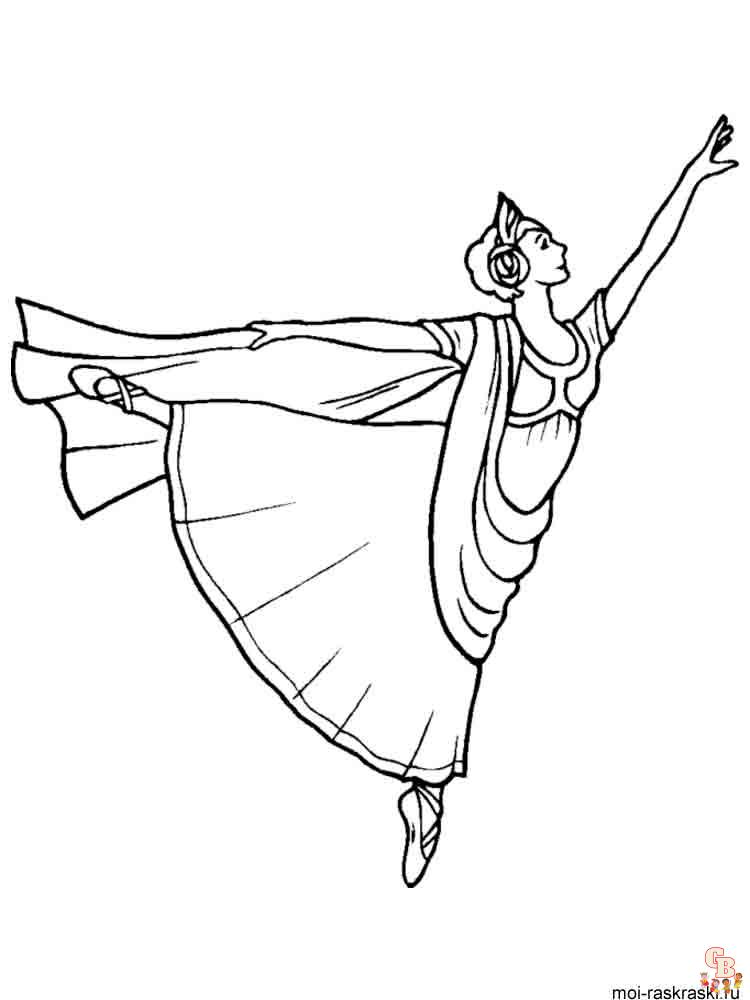 coloriage ballet