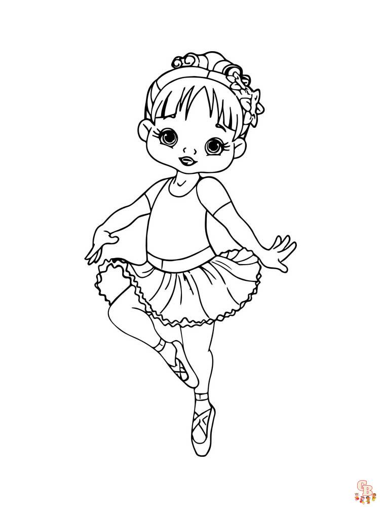 coloriage ballet