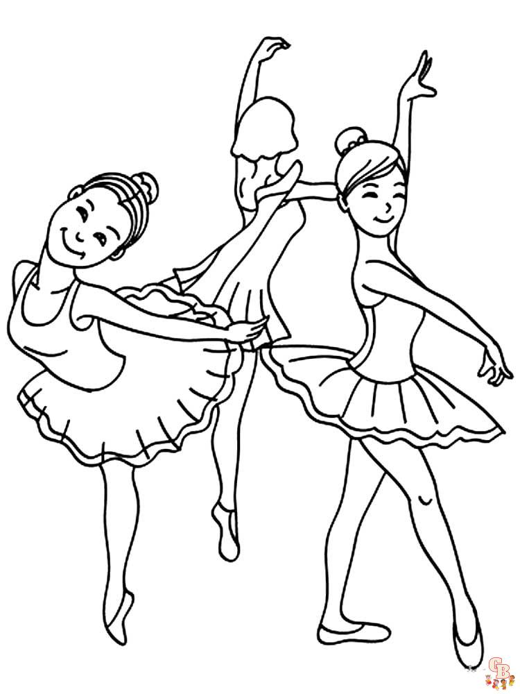 coloriage ballet