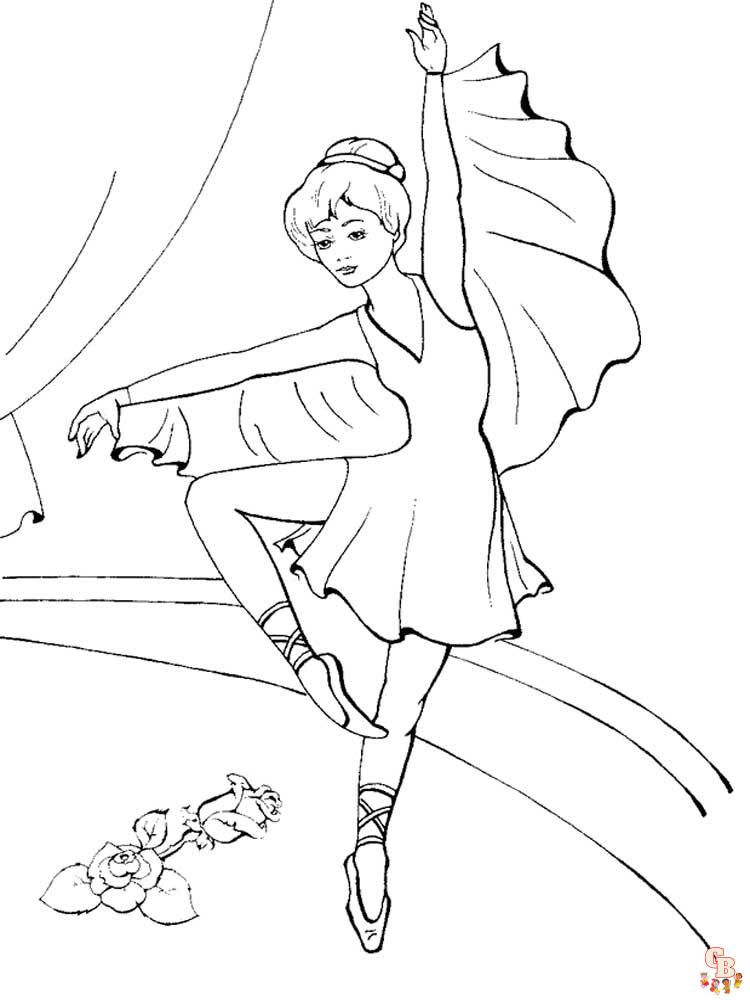 coloriage ballet