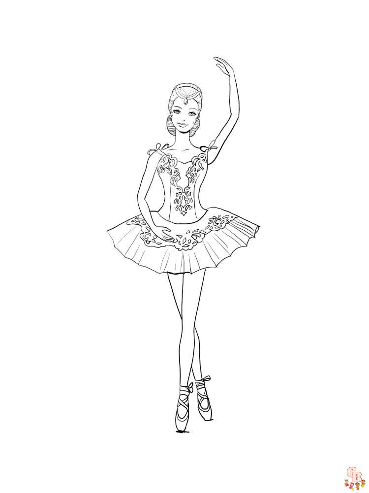 coloriage ballet