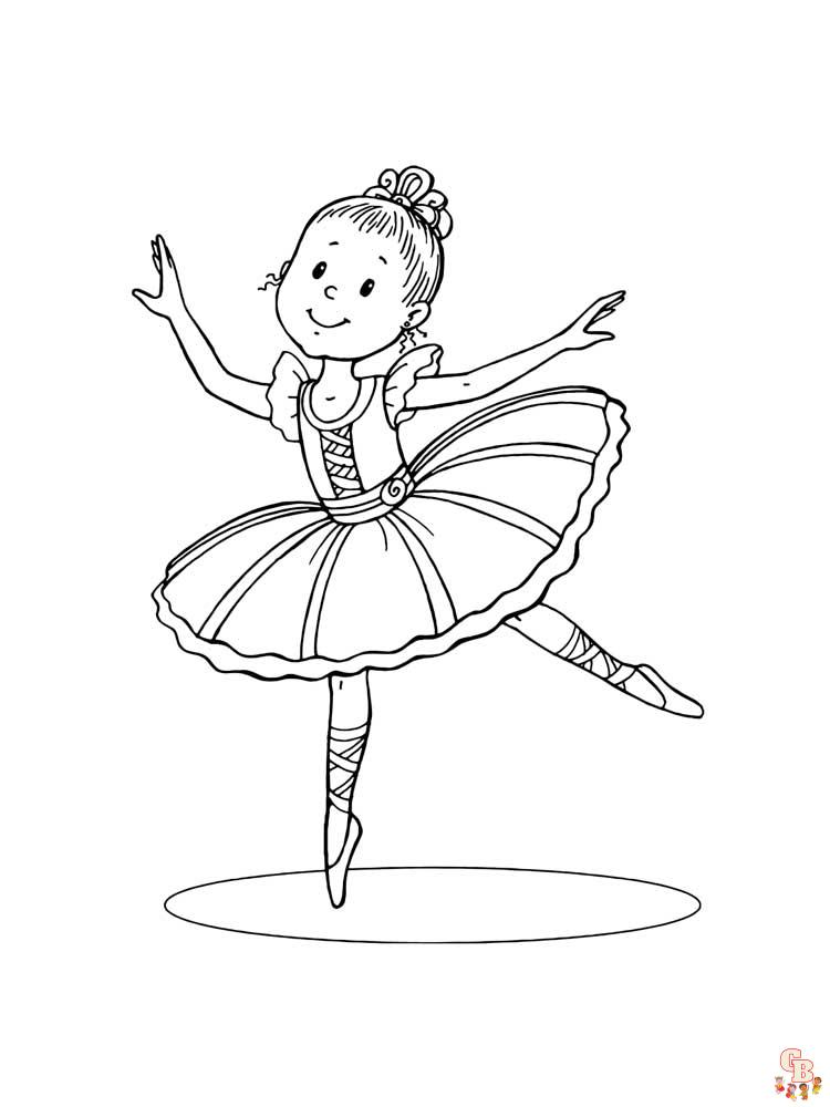 coloriage ballet