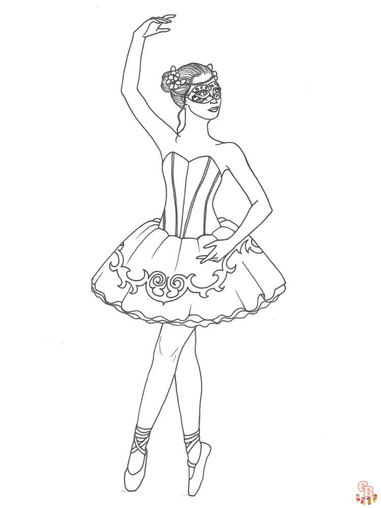 coloriage ballet