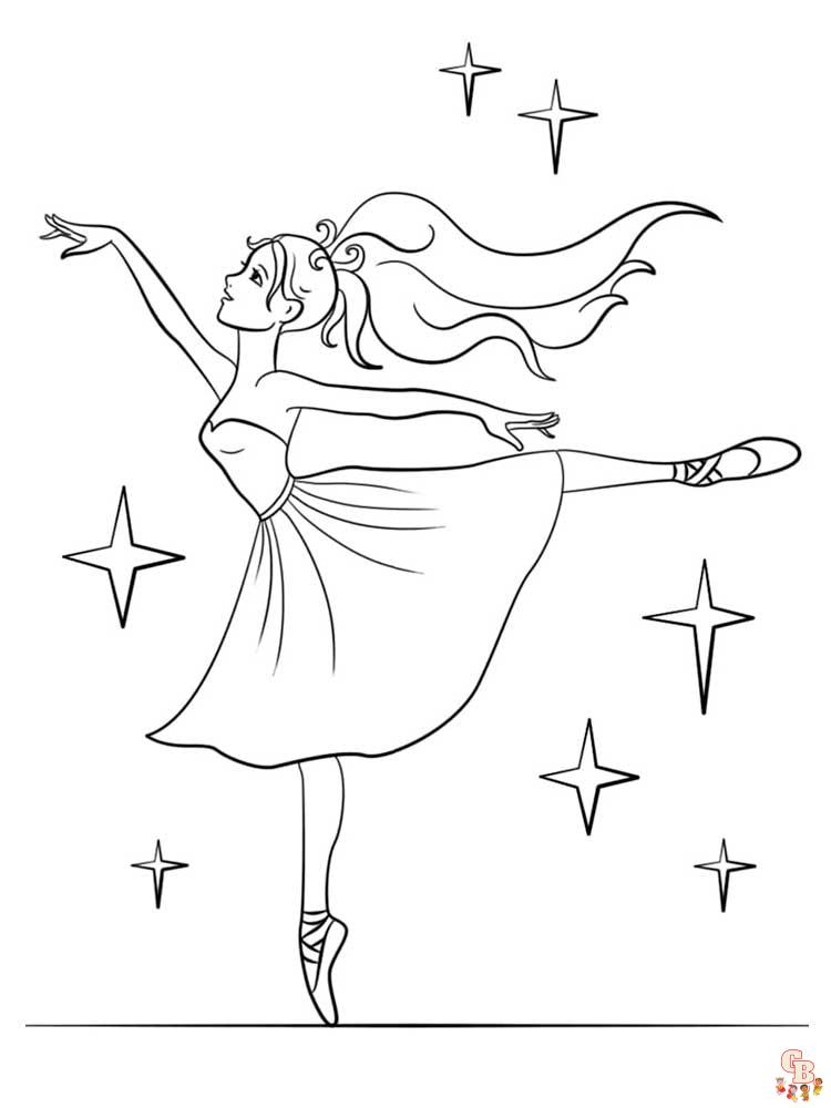 coloriage ballet