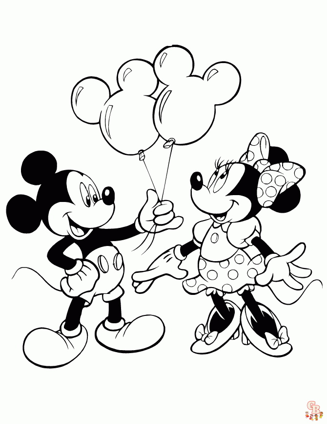 coloriage ballons