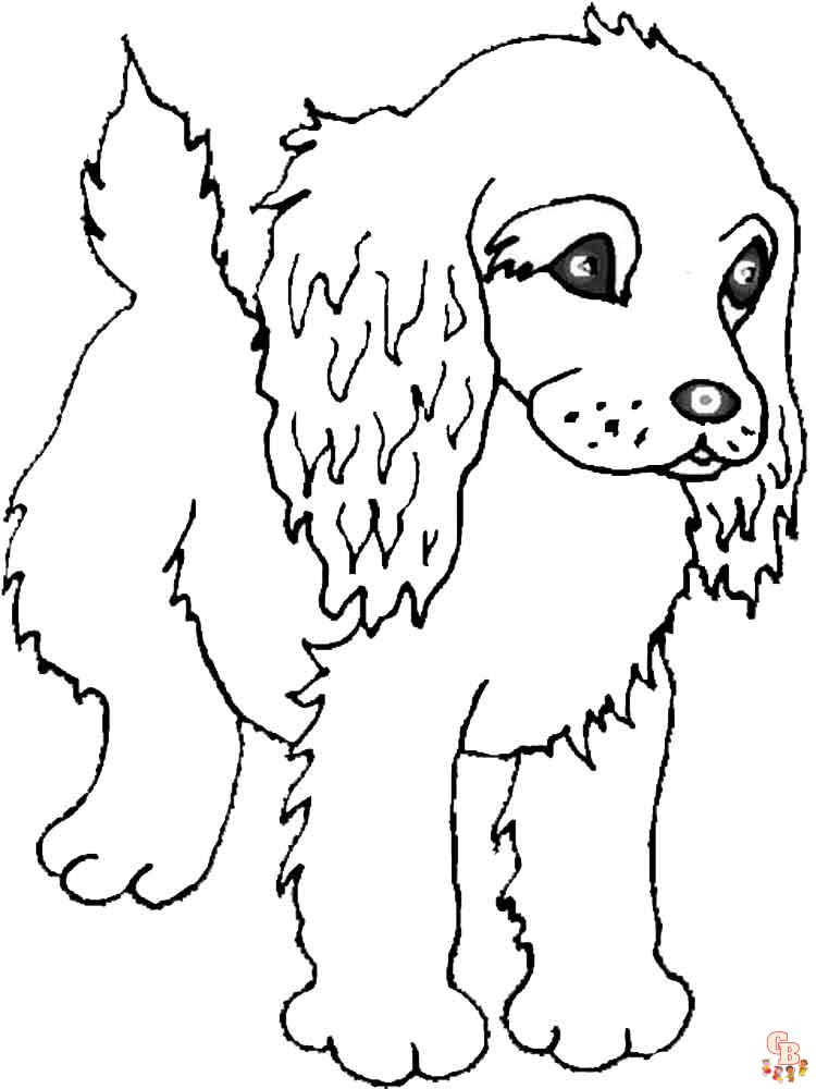 coloriage chiens