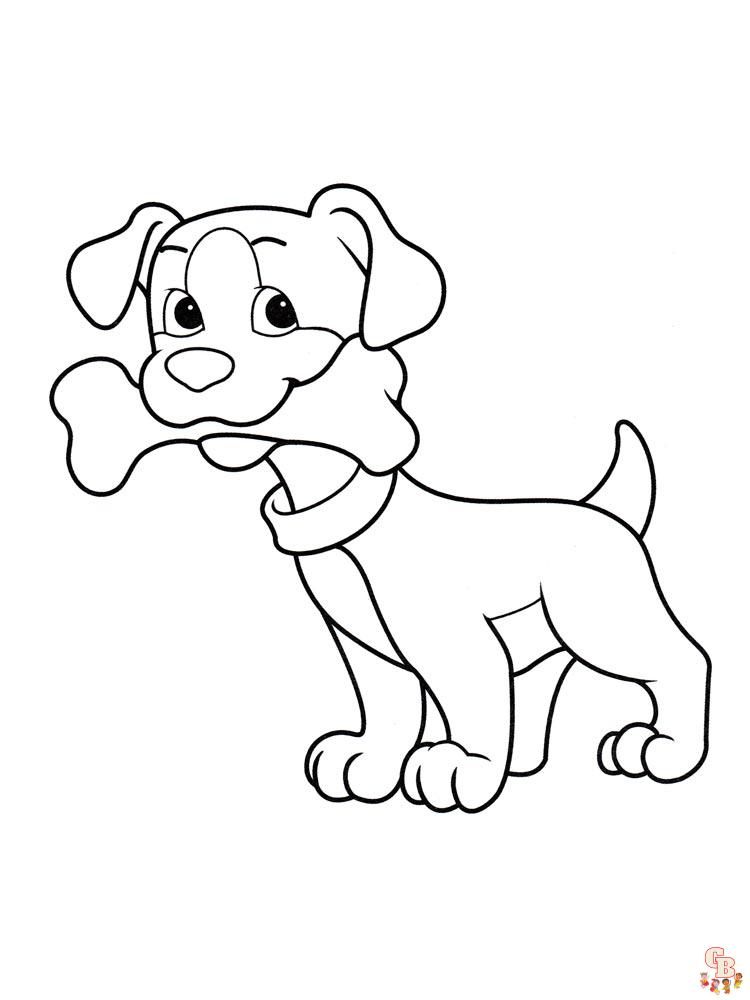 coloriage chiens